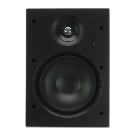 Tianlai 屋外用 6.5インチ 小型サブウーファー 50ワット 木製アクティブサブウーファースピーカー