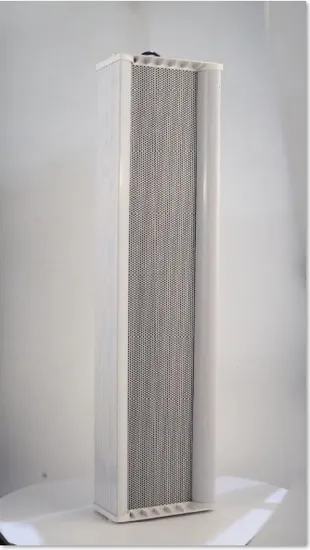 定格出力40Wの長寿命有線コラムスピーカー