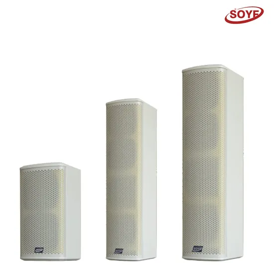 フル周波数オーディオスピーカー 4インチ 8ユニット PAシステム コラムスピーカー